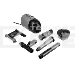 Насос фонтанный FNP110-34, 112 Вт, подъем 3,4 м, 3400 л/ч, колокольчик/каскад/гейзер Denzel, фото12