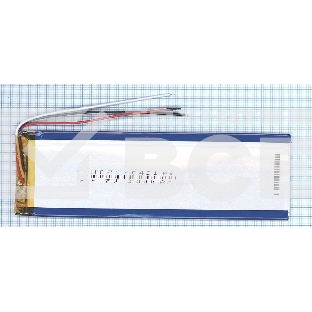 Аккумулятор Li-Pol (батарея) 4*45*145мм 3pin 3.7V/3800mAh