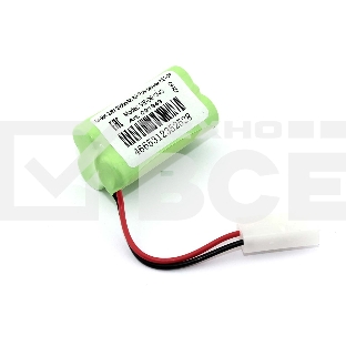 Портативный аккумулятор Ni-MH 3.6V 2400mAh AA Row разъем KET-2P