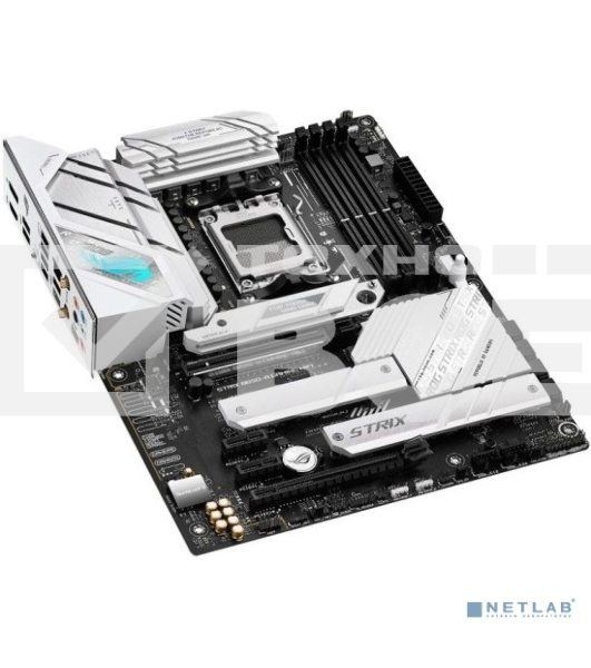 Материнская плата ASUS ROG STRIX B650-A GAMING WIFI, AM5, AMD B650, 4xDDR5, 4xSATA, 3xM.2, 1xPCIe 4.0 x16, 1xPCIe 4.0 x4, 1xHDMI, 1xDP, 1x 2.5Gb LAN, 3xUSB-A 3.2 Gen 2, 4xUSB 2.0, 5x3.5 мм, 7.1, Standard-ATX
