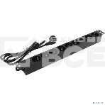 Блок розеток горизонтальный ExeGate ServerPro PDU-19H902 Al-9S-EU1.8, 19
