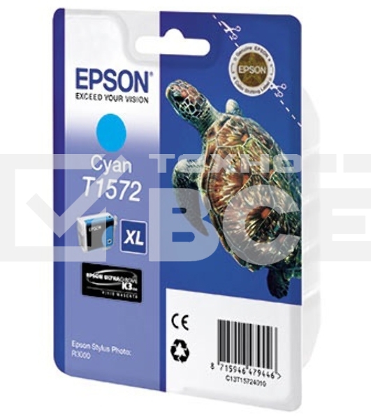 Картридж струйный Epson C13T15724010 голубой (850 стр.) для Epson St Ph R3000