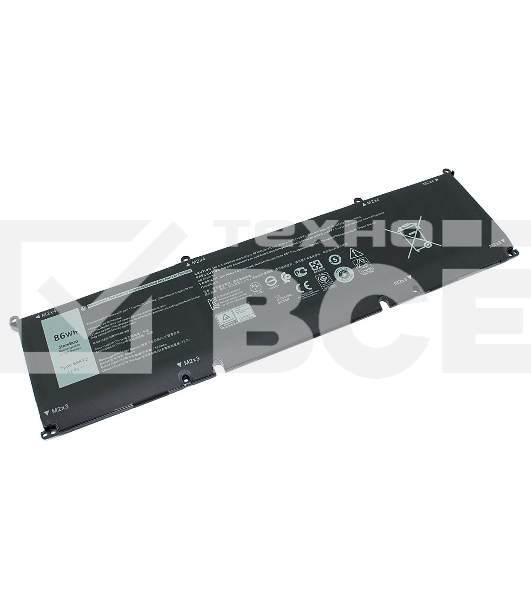 Аккумуляторная батарея для ноутбука Dell Alienware m15 R3 (69KF2) 11.4V 7167mAh