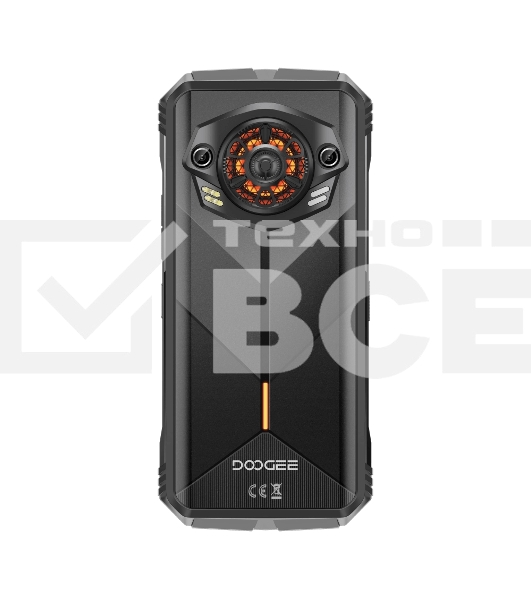 Смартфон Doogee S Punk, 6/256Gb, черный