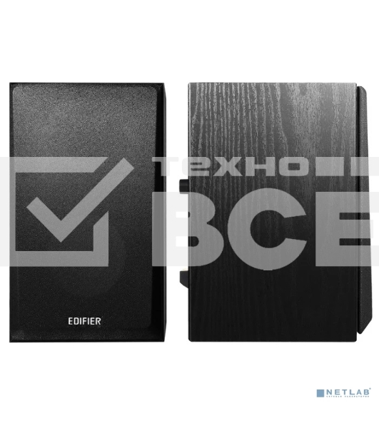 Колонки Edifier R980T темное дерево / черный {Активные, 2 x 12W RMS, 70-18000Гц, дерево}