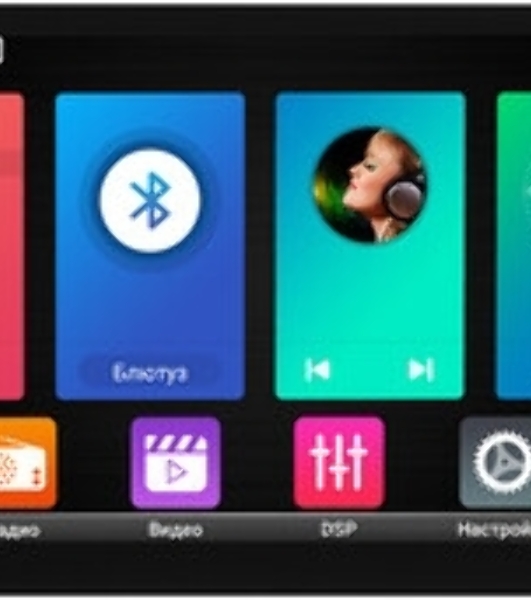 Автомагнитола ACV AD-9003, 2 DIN, 9', Android 11, Bluetooth, USB Type-A, AUX, GPS, CarPlay