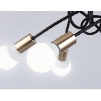 Светильник Ambrella light TR80419/6 BK/GD черный/золото E27/6 max 60W D690*370, фото6