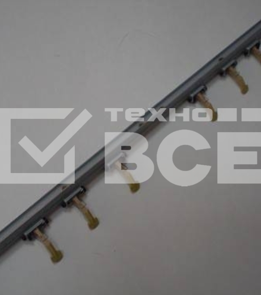 Планка с пальцами нагревательного вала (6пальцев) XEROX WCP 4110/4112/4595