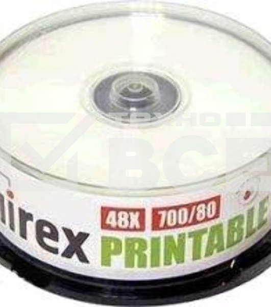 Диск CD-R Mirex 700 Mb, 48х, Cake Box (25), Ink Printable (25/300)