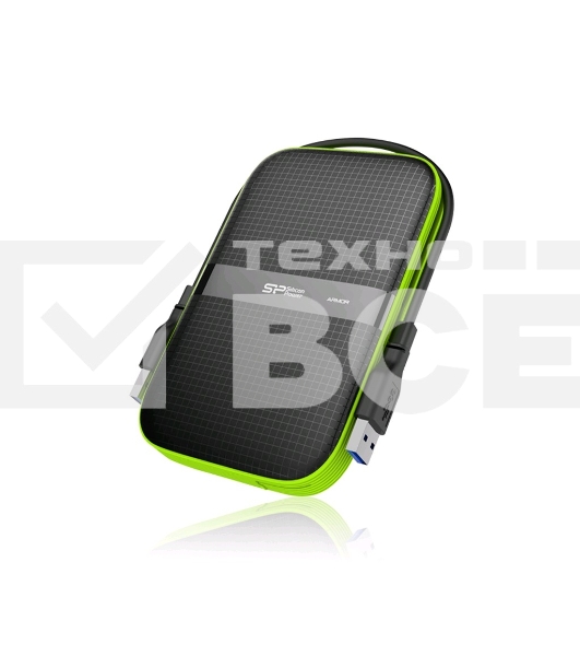 Внешний жесткий диск Silicon Power USB 3.0 2Tb A60 SP020TBPHDA60S3K Armor 2.5