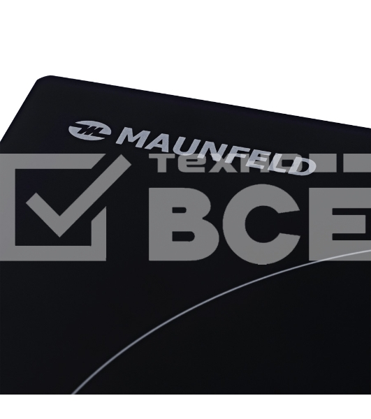 Панель варочная Maunfeld EVCE.292-BK ДОМИНО, ЧЕРНОЕ стекло