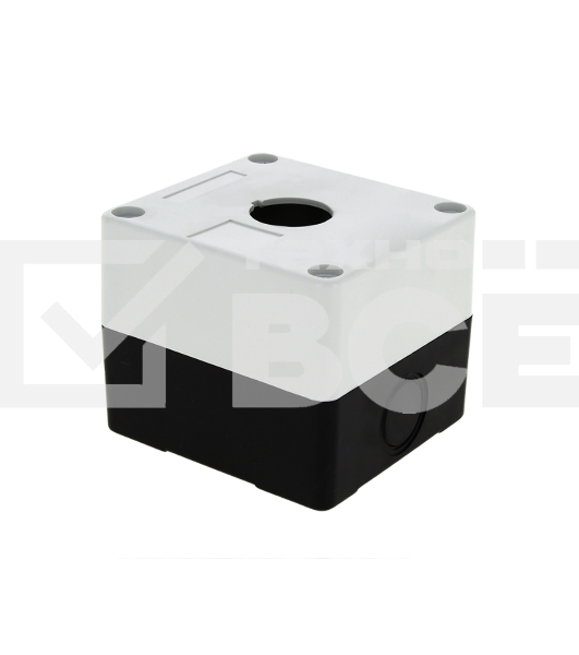 Корпус КП 101 1 кнопка бел. EKF cpb-101-w