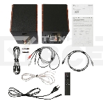 Колонки Oklick OK-117 BT 2.0 черный 80Вт беспроводные BT, фото5