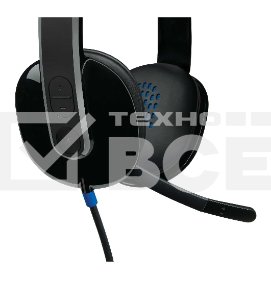 Гарнитура проводная Logitech H540 USB (981-000480)
