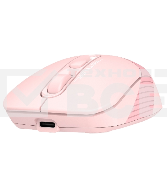 Мышь беспроводная A4Tech Fstyler FB10C розовый, 2000 dpi, радиоканал, Bluetooth, USB, кнопки - 4