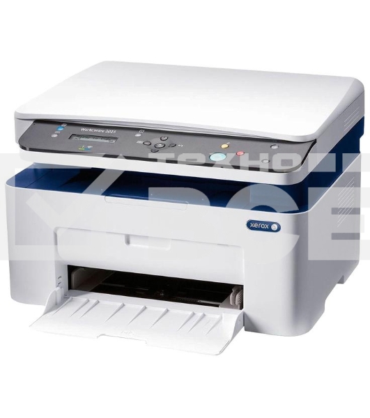 МФУ лазерный Xerox WorkCentre 3025BI (WC3025BI#), A4, ч/б, печ. до 20 стр/мин., скан. до 17 стр/мин. (ч/б) 4 стр/мин. (цвет), 1200 x 1200 dpi (печать) 600 x 600 dpi (скан.), Wi-Fi, USB, Air Print