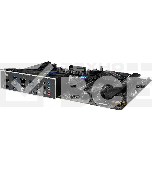 Материнская плата ASUS ROG STRIX B760-F GAMING WIFI, LGA 1700, Intel B760, 4xDDR5, 4xSATA, 3xM.2, 1xPCI-E 5.0 x16, 1xPCI-E 3.0 x4, 1xHDMI, 1xDP, 1x 2.5Gb LAN, 1xUSB-A 3.2 Gen 2, 6xUSB-A 3.2 Gen 1, 1xUSB-C 3.2 Gen 2x2, 5x3.5 мм, 7.1, Standard-ATX