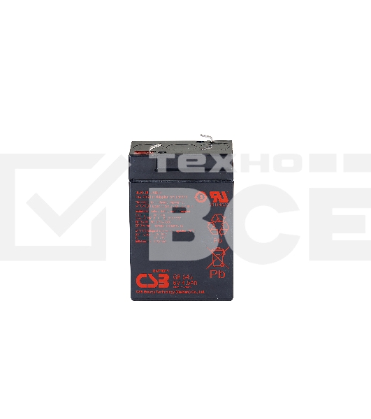 Батарея CSB GP 645 (6V, 4.5Ah)