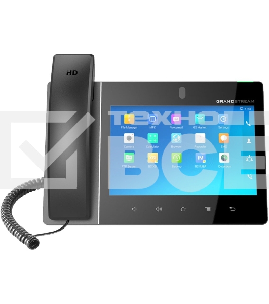 Телефон IP Grandstream GXV3480 черный