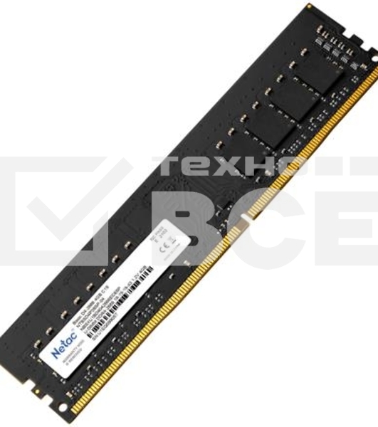 Оперативная память NETAC Basic, DDR4, 8GB (1x8GB), 2666MHz, CL19