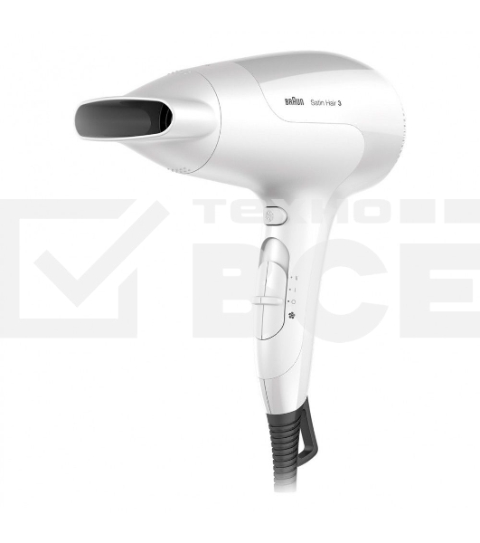 Фен Braun BRHD380E 2000Вт белый