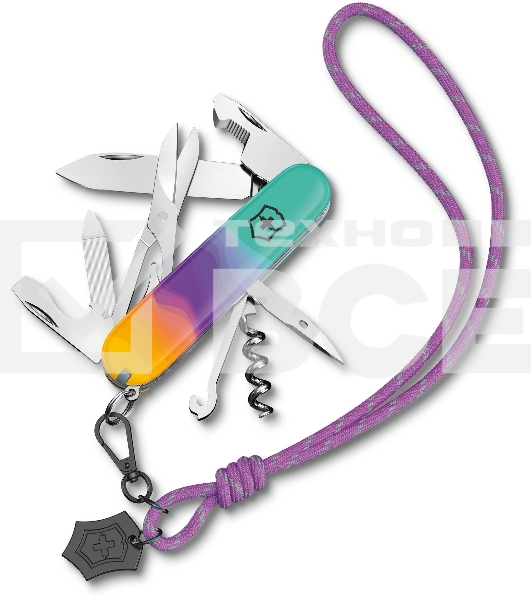 Нож перочинный Victorinox Companion Sydney Style (1.3909.E222) 91мм 16функц. бирюзовый с чехлом подар.коробка