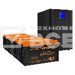 Комплект Источник бесперебойного питания EX295990RUS + батарея 120Aч EX285657RUS 4шт ExeGate SineTower SZ-3000.LCD.AVR.3SH.1C13.RJ.USB + батарея ExeGate HRL 12-120 4шт, фото2