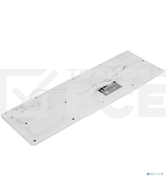 Клавиатура Gembird KB-8430M проводная, USB, белый