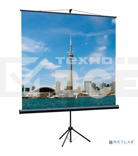 Экран на штативе Lumien Eco View 153x203см (раб.область147х197 см) Matte White с возможностью настенного крепления 4:3