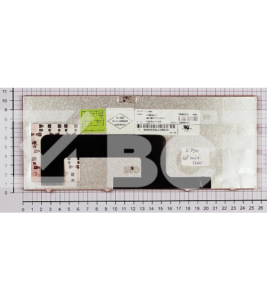 Клавиатура для ноутбука HP mini 700 1000 1100 красная