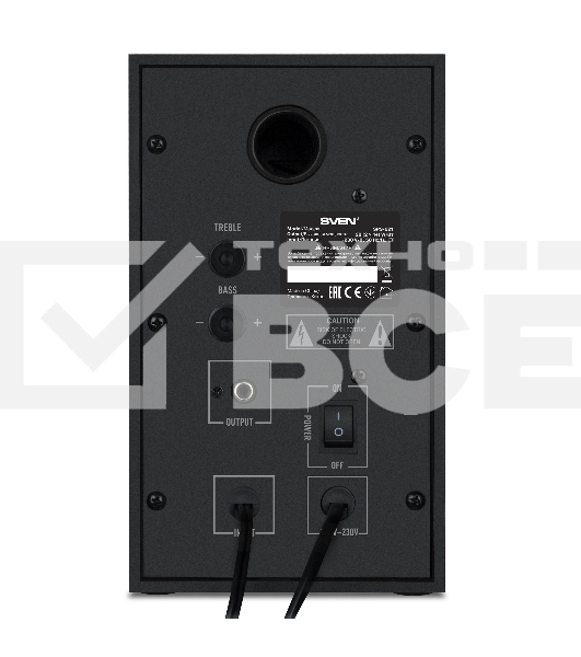 Колонки SVEN АС SPS-621, черный (28 Вт, Bluetooth)