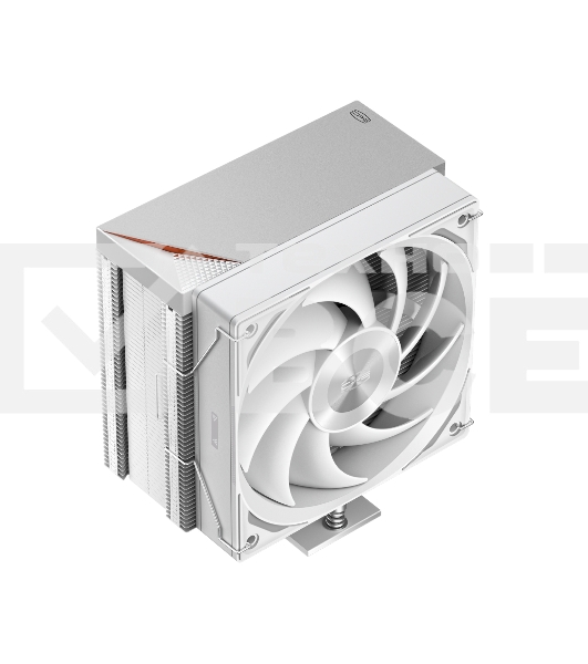 Кулер для процессора PCCooler RZ500 WH (250W, 4-pin PWM, 155mm, Al/Cu, 5x6mm, 1x120mm, 86.73CFM, 32dBA, 2200RPM, S: 1851/1700/1200/115X, AM5/AM4, white)