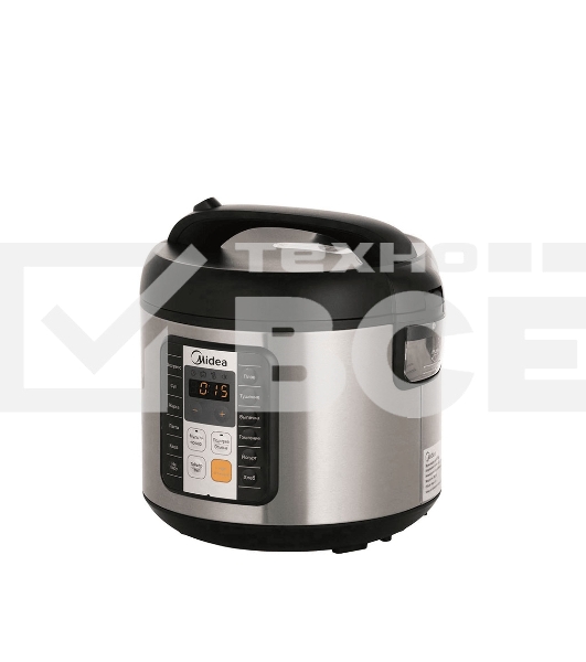 Мультиварка Midea MPC-6032 Мощность 850 Вт, Емкость чаши 5 литров, 11 автоматических программ, Режим МУЛЬТИПОВАР, автоподогрев, Сенсорное управление, Таймер на 24 часа, Съемная чаша, Книга на 80 рецептов в подарок, Набор принадлежностей в комплект
