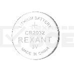 Батарейка литиевая Rexant CR2032 3В блистер 1 шт., фото 1