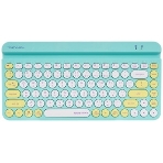 Клавиатура беспроводная A4Tech Fstyler FBK30, USB, Bluetooth/Радиоканал, зеленый, фото10