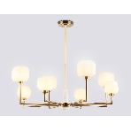 Люстра Ambrella light LH53017/8 BS/FR латунь/белый матовый G9*8 max 40W D830*680, фото8