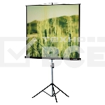 Экран на треноге Lumien 153x153см Master View LMV-100102 1:1 напольный рулонный, фото 1
