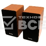 Колонки Dialog AST-20UP - акустические колонки 2.0, 6W RMS, Cherry , питание от USB, фото3