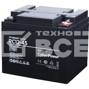 Батарея SS CyberPower Standart series RC 12-45 / 12V 50 Ah