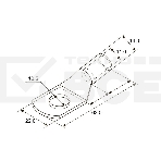 Наконечник ТМЛ 50–10–11 (50 мм² - Ø 10 мм) ГОСТ 7386-80 (в упак. 5 шт.) Rexant, фото2
