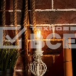 Лампа светодиодная филаментная Rexant Свеча CN35 7.5 Вт 600 Лм 2700K E14 диммируемая, прозрачная колба, фото2