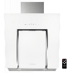 Вытяжка Kuppersberg F 660 W, ширина 60 см, отвод/рециркуляция, 900 м3/час, сенсорное управление, таймер, 5 скоростей, галогенное освещение 2х20 Вт, металлические жироулавливающие фильтры, угольный фильтр KF-СM (опция), 42-47 дБ, цвет белое стекло SCHOTT, фото2