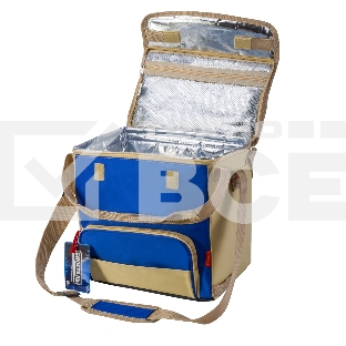 Сумка-холодильник BIOSTAL TC-15B КЕМПИНГ цвет АЛЬПИЙСКИЙ СИНИЙ, 15л