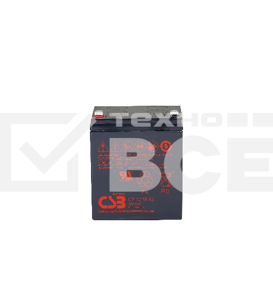 Батарея CSB GP 1245 (12V 4.5Ah 16W) клемма  F1 ( бюджетная версия )