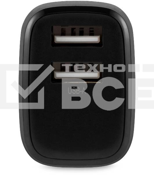 Сетевое зарядное устройство Buro BUWH1 15.5W 3.1A 2xUSB универсальное черный