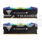 Оперативная память Patriot Viper Xtreme 5, DDR5, 48Gb (2x24Gb), 7600MHz, CL36, с радиаторами, RGB, черный, фото2