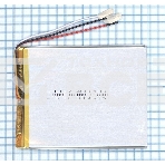 Аккумулятор Li-Pol (батарея) 4*80*100мм 3pin 3.7V/3900mAh, фото 1