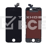 Дисплей для iPhone 5 в сборе с тачскрином (LT) черный, фото2