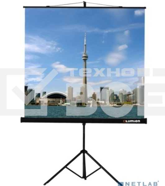 Экран на штативе Lumien Eco View 153x203см (раб.область147х197 см) Matte White с возможностью настенного крепления 4:3