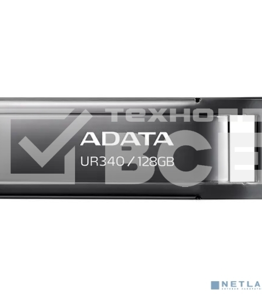Флеш диск A-Data 128Gb UR340 AROY-UR340-128GBK USB3.2 черный